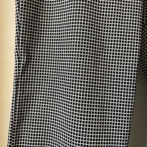 Max Studio checkered pants women’s size medium NWOT